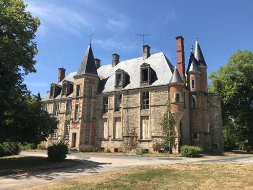 Vierzon Cher castle foto 7411538
