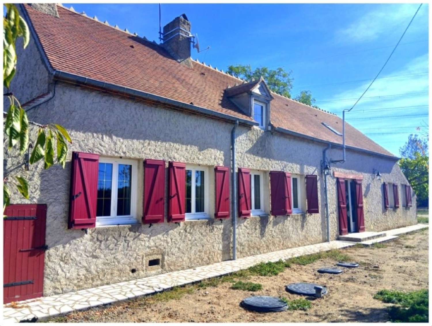 en venta casa rústica Marigny Allier 1