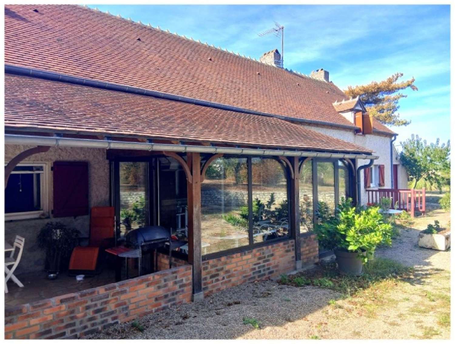 en venta casa rústica Marigny Allier 2