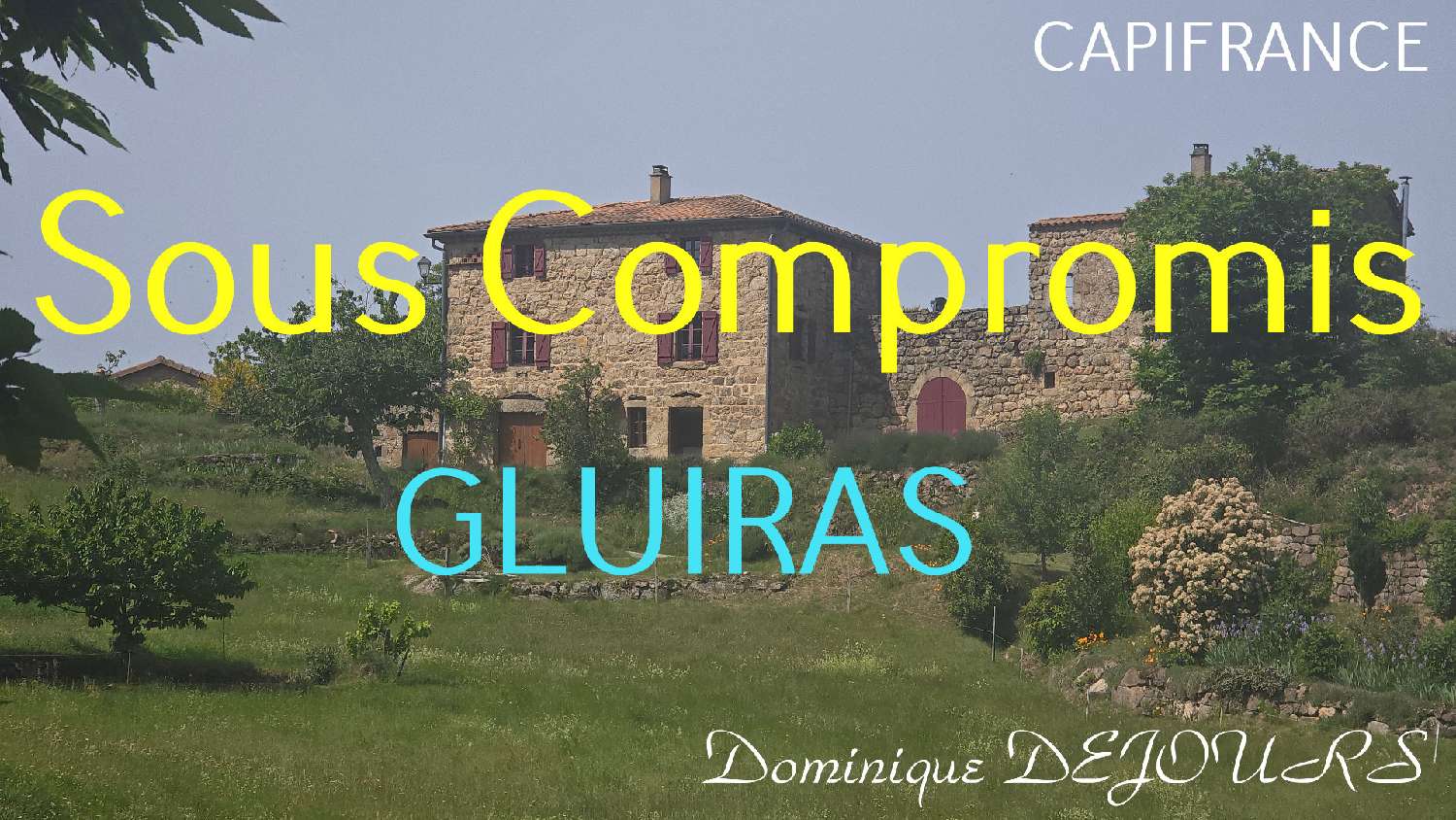  for sale house Gluiras Ardèche 1