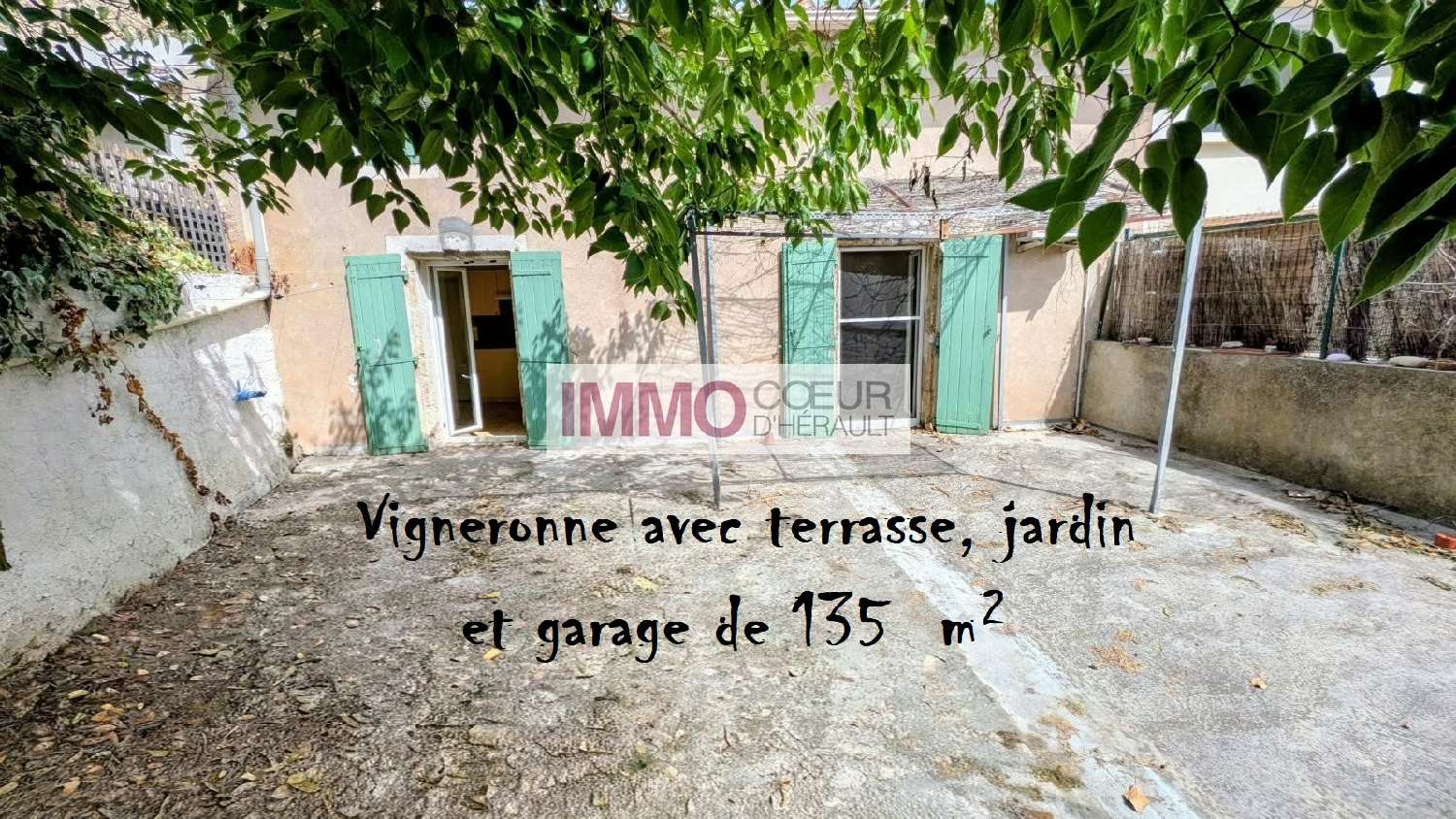 à vendre maison Plaissan Hérault 1