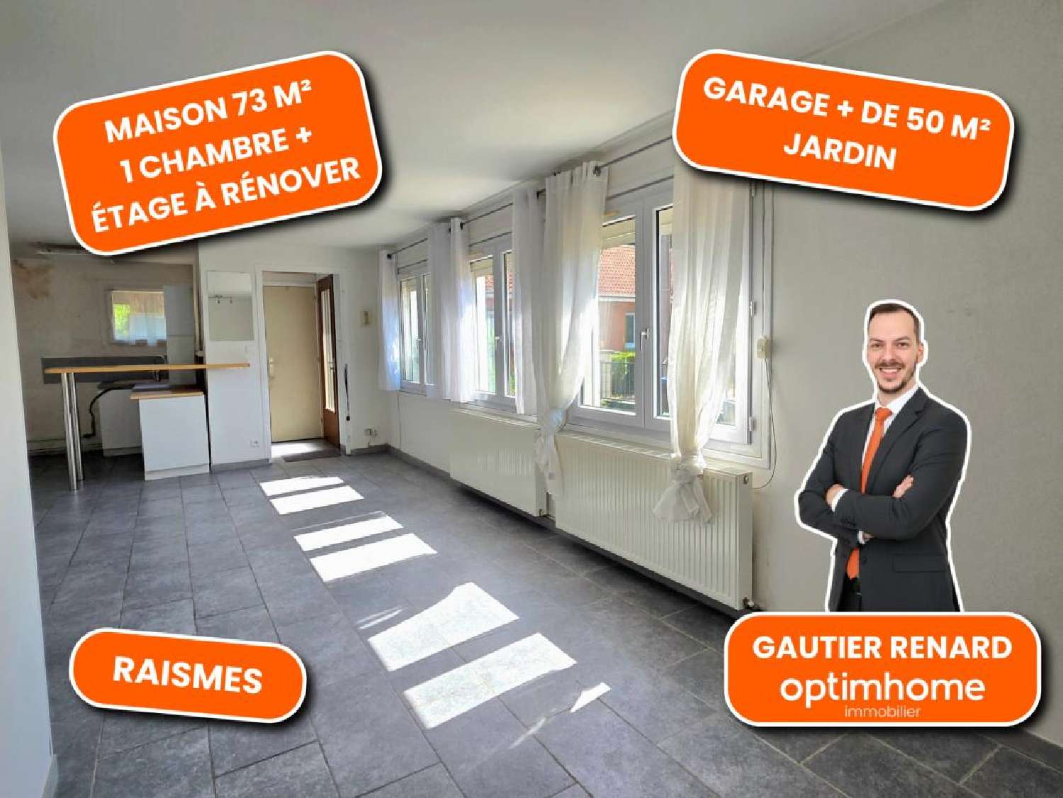 en venta casa Raismes Nord 1
