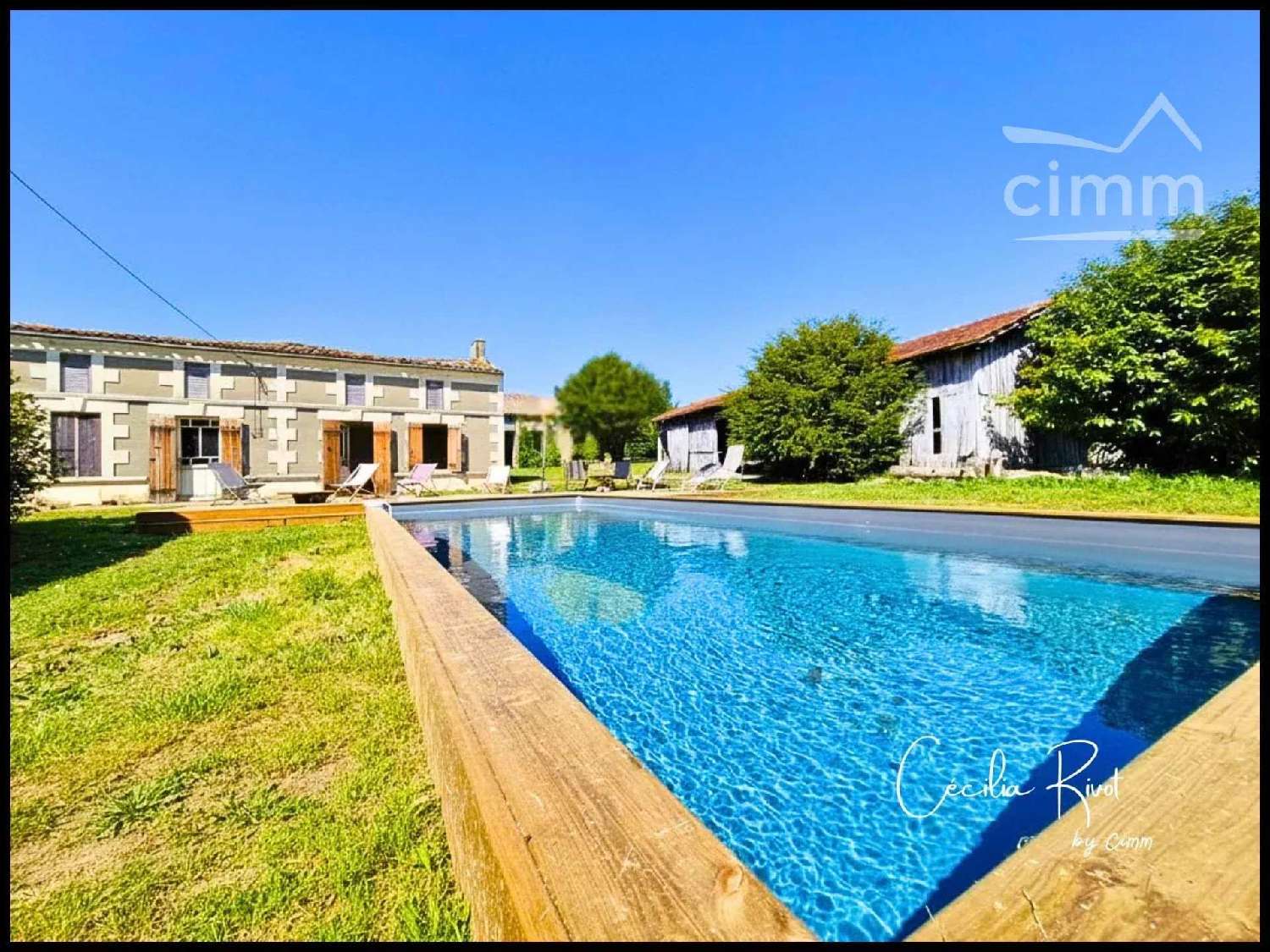 for sale house Saint-Martial-de-Mirambeau Charente-Maritime 1