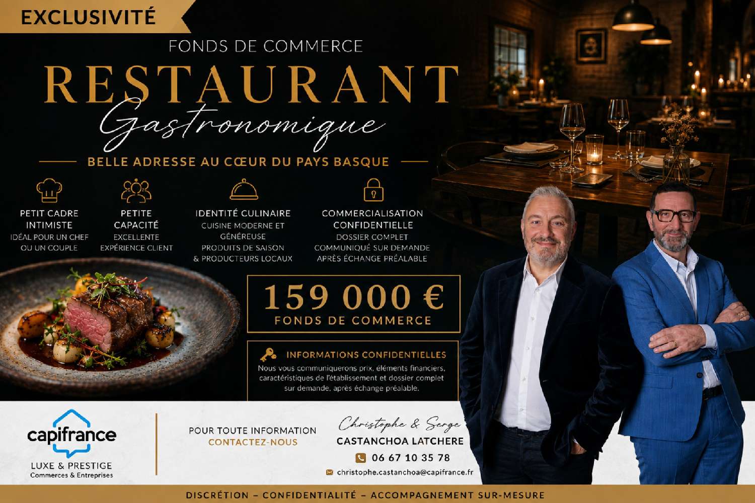 te koop restaurant Cambo-les-Bains Pyrénées-Atlantiques 1