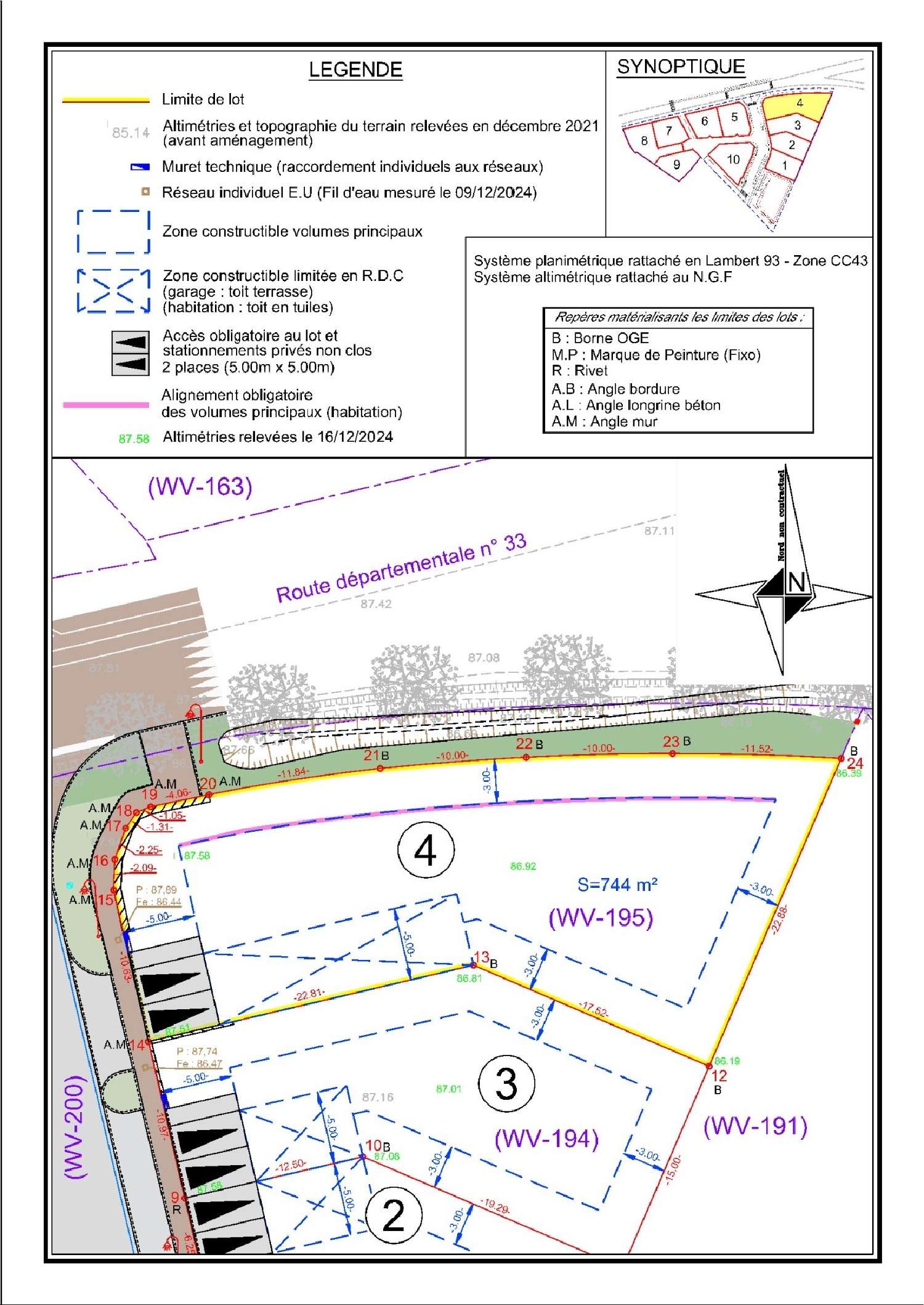 te koop terrein Alignan-du-Vent Hérault 1