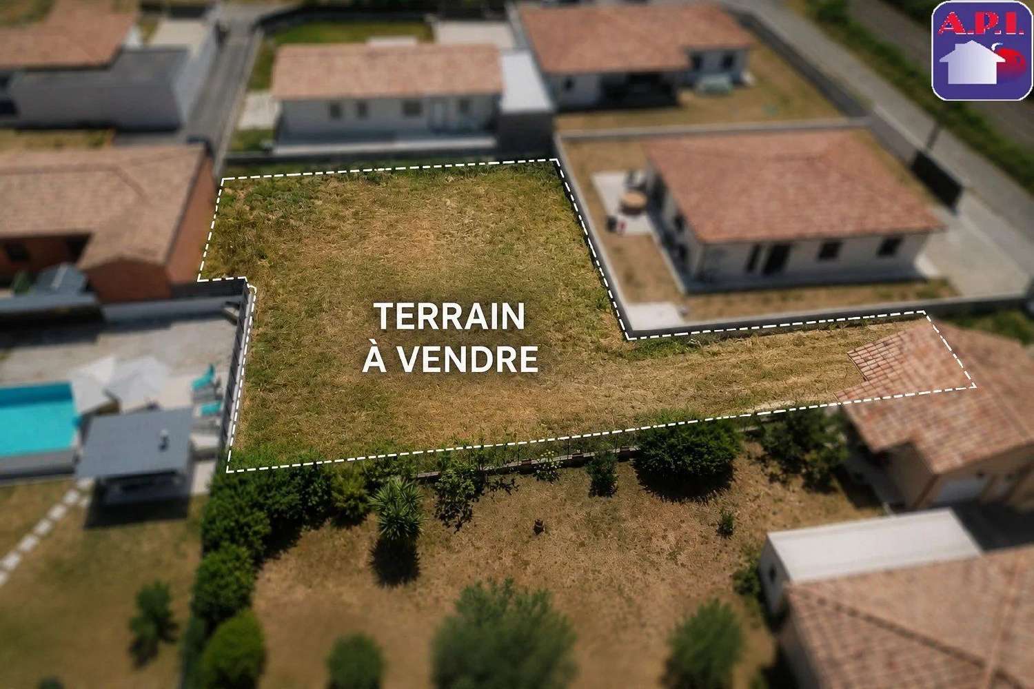  à vendre terrain Crampagna Ariège 1
