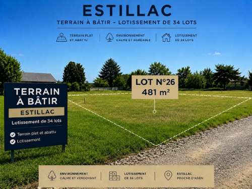 Estillac Lot-et-Garonne Grundstück Bild 7411356