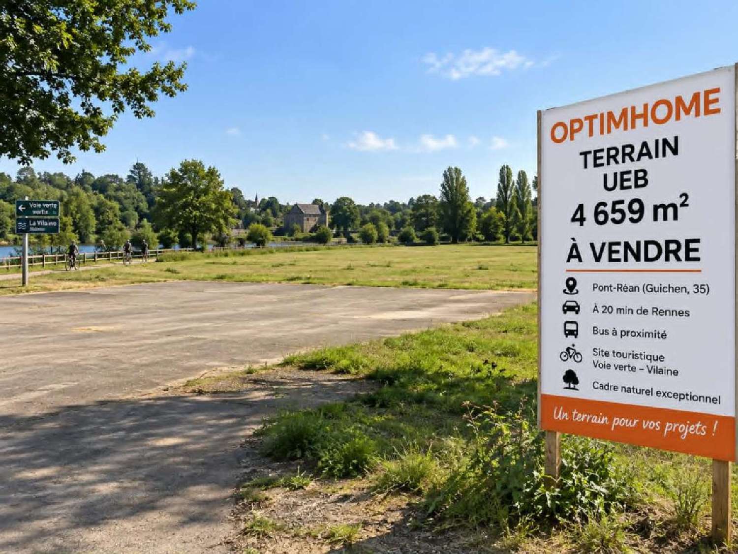  à vendre terrain Guichen Ille-et-Vilaine 1
