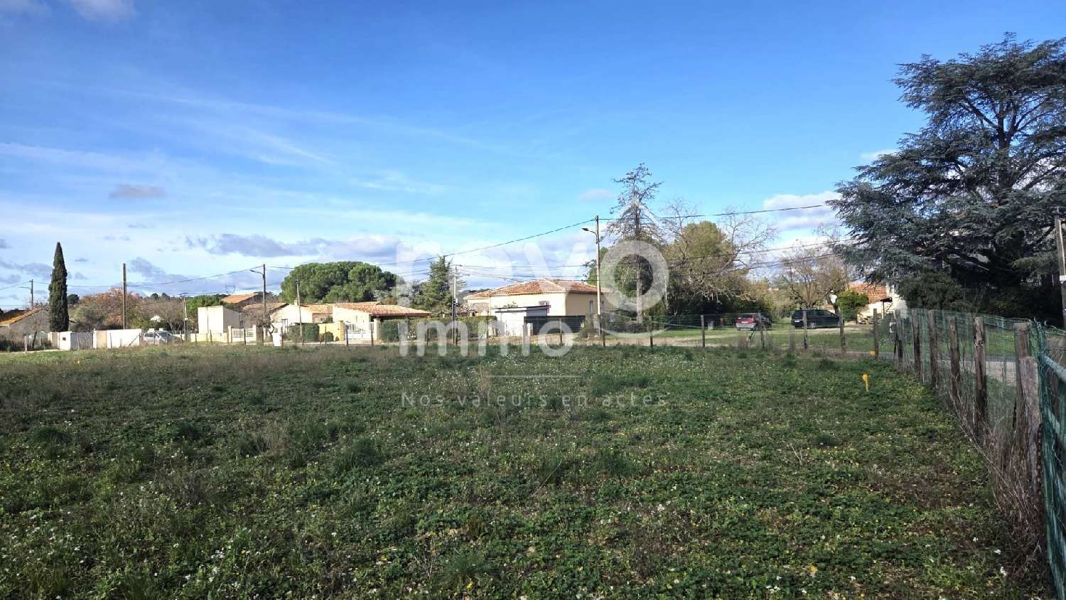 à vendre terrain Paulhan Hérault 1