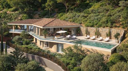 Grimaud Var Villa Bild 7403602