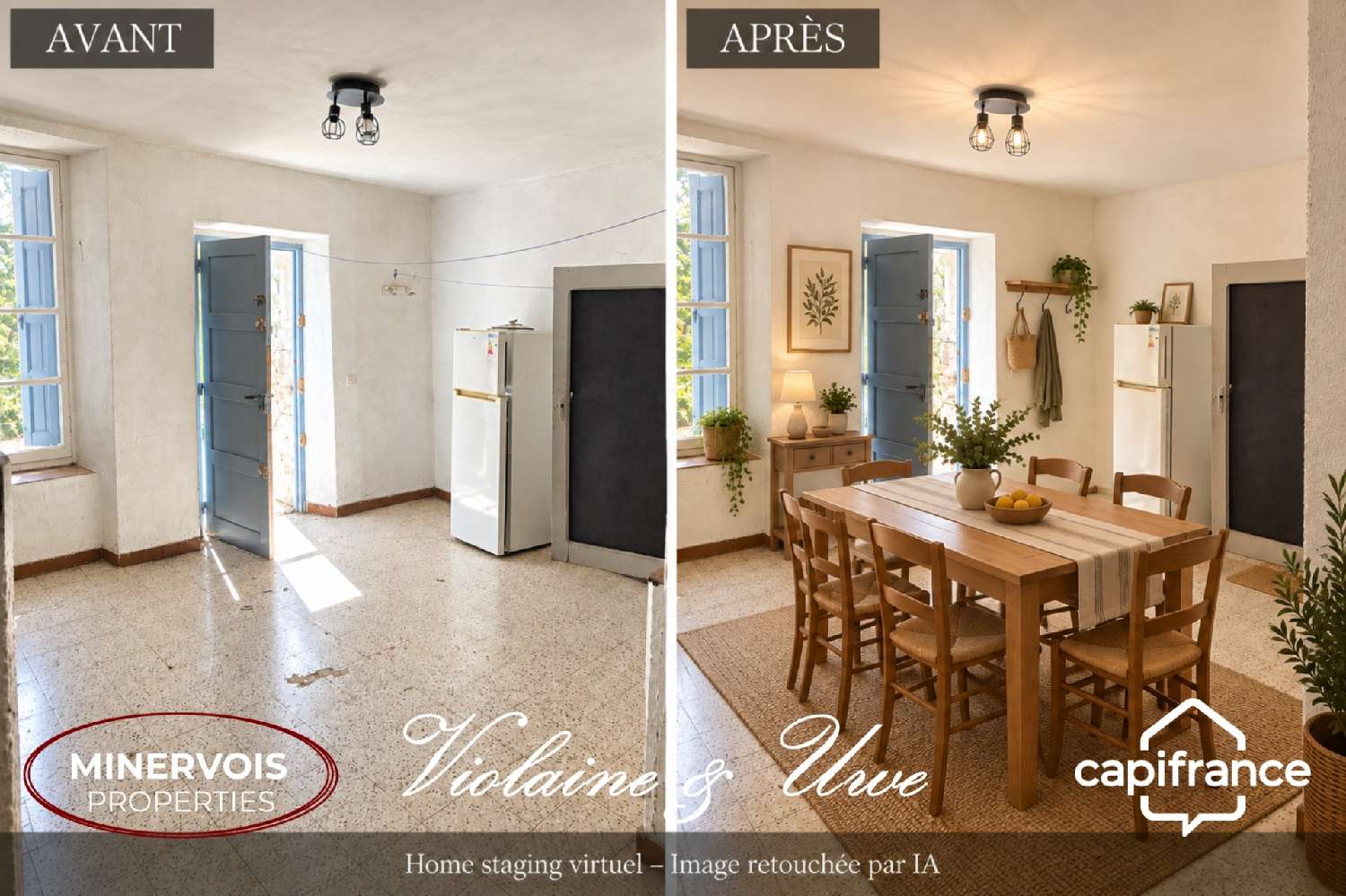  for sale village house Cesseras Hérault 6