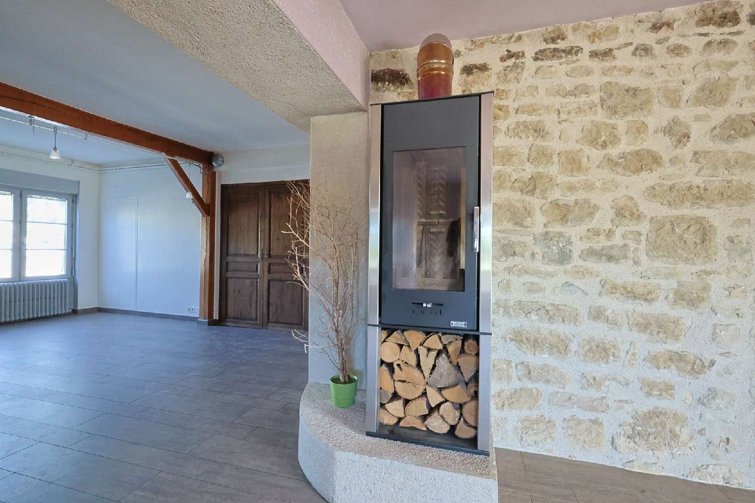 à vendre maison de village Saint-Hymetière Jura 7